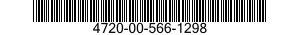 4720-00-566-1298  4720005661298 005661298