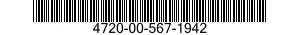 4720-00-567-1942  4720005671942 005671942