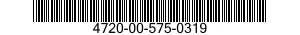 4720-00-575-0319  4720005750319 005750319