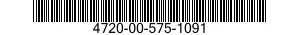 4720-00-575-1091  4720005751091 005751091