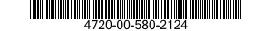 4720-00-580-2124  4720005802124 005802124