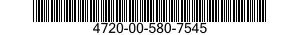 4720-00-580-7545  4720005807545 005807545