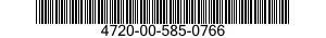 4720-00-585-0766  4720005850766 005850766
