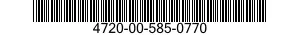 4720-00-585-0770  4720005850770 005850770