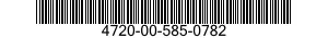 4720-00-585-0782  4720005850782 005850782