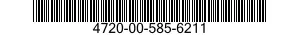 4720-00-585-6211  4720005856211 005856211