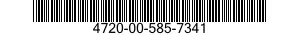 4720-00-585-7341  4720005857341 005857341