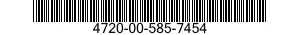 4720-00-585-7454  4720005857454 005857454