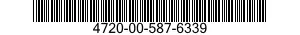 4720-00-587-6339  4720005876339 005876339