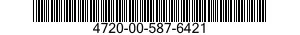 4720-00-587-6421  4720005876421 005876421