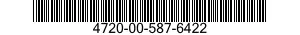 4720-00-587-6422  4720005876422 005876422