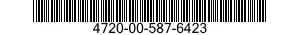4720-00-587-6423  4720005876423 005876423