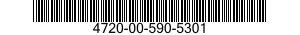 4720-00-590-5301  4720005905301 005905301