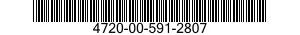 4720-00-591-2807  4720005912807 005912807