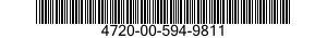 4720-00-594-9811  4720005949811 005949811