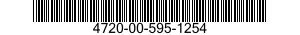 4720-00-595-1254  4720005951254 005951254