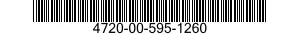 4720-00-595-1260  4720005951260 005951260