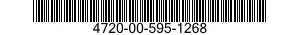 4720-00-595-1268  4720005951268 005951268
