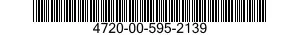 4720-00-595-2139  4720005952139 005952139
