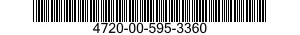4720-00-595-3360  4720005953360 005953360
