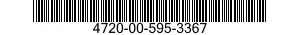 4720-00-595-3367  4720005953367 005953367