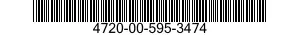 4720-00-595-3474  4720005953474 005953474