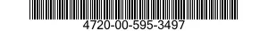 4720-00-595-3497  4720005953497 005953497