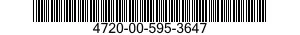 4720-00-595-3647  4720005953647 005953647