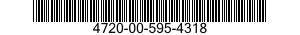 4720-00-595-4318  4720005954318 005954318