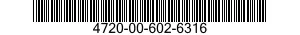 4720-00-602-6316  4720006026316 006026316