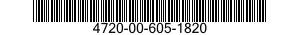 4720-00-605-1820 HOSE,AIR DUCT 4720006051820 006051820