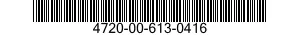 4720-00-613-0416  4720006130416 006130416