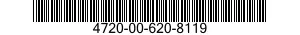 4720-00-620-8119  4720006208119 006208119