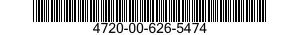 4720-00-626-5474  4720006265474 006265474