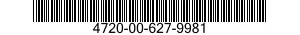 4720-00-627-9981  4720006279981 006279981