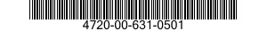 4720-00-631-0501  4720006310501 006310501