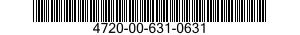 4720-00-631-0631  4720006310631 006310631