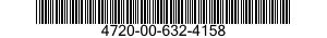 4720-00-632-4158  4720006324158 006324158