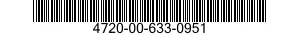 4720-00-633-0951  4720006330951 006330951