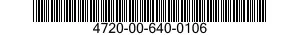 4720-00-640-0106 HOSE,AIR DUCT 4720006400106 006400106