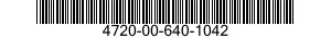4720-00-640-1042  4720006401042 006401042