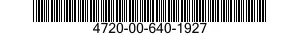 4720-00-640-1927  4720006401927 006401927
