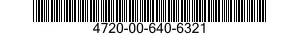 4720-00-640-6321  4720006406321 006406321