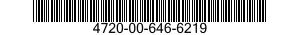 4720-00-646-6219  4720006466219 006466219
