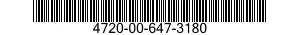 4720-00-647-3180  4720006473180 006473180