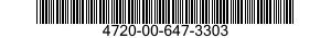 4720-00-647-3303  4720006473303 006473303