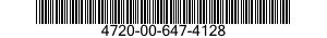 4720-00-647-4128  4720006474128 006474128