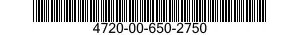 4720-00-650-2750  4720006502750 006502750