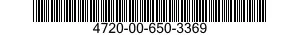 4720-00-650-3369  4720006503369 006503369