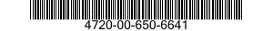 4720-00-650-6641  4720006506641 006506641